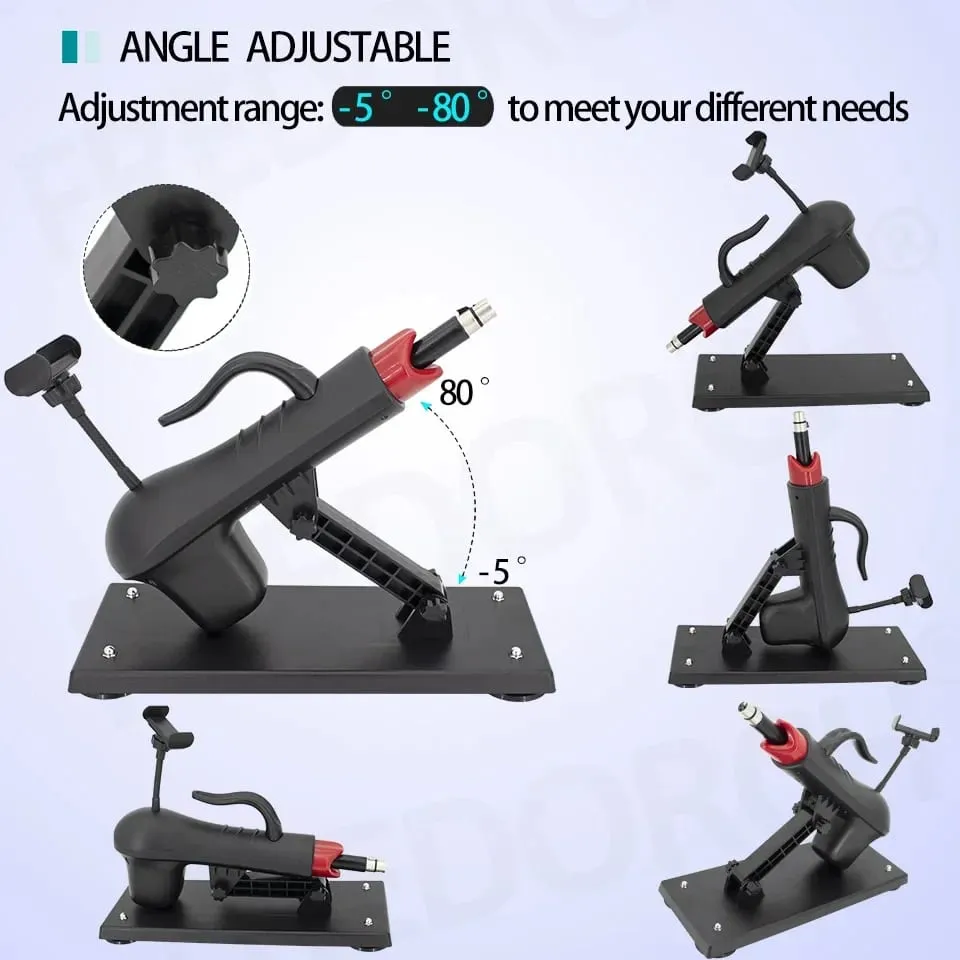 Fredorch Automatic Retractable Sex Pumping Gun Machine with Dildo For Male and Female Masturbation Sex Toy 450 Stroke per minute — image 3