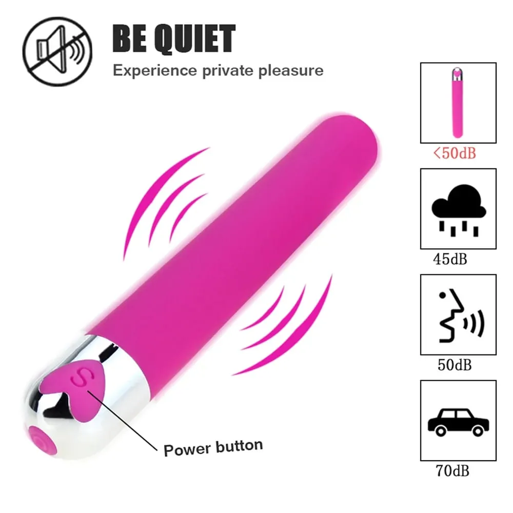 10 Kelajuan Mini Penggetar Peluru untuk Wanita Boleh Dicas semula Tanpa Wayar Bergetar Peluru Dubur Perangsang Kelentit Dildo untuk Mainan Seks Dewasa