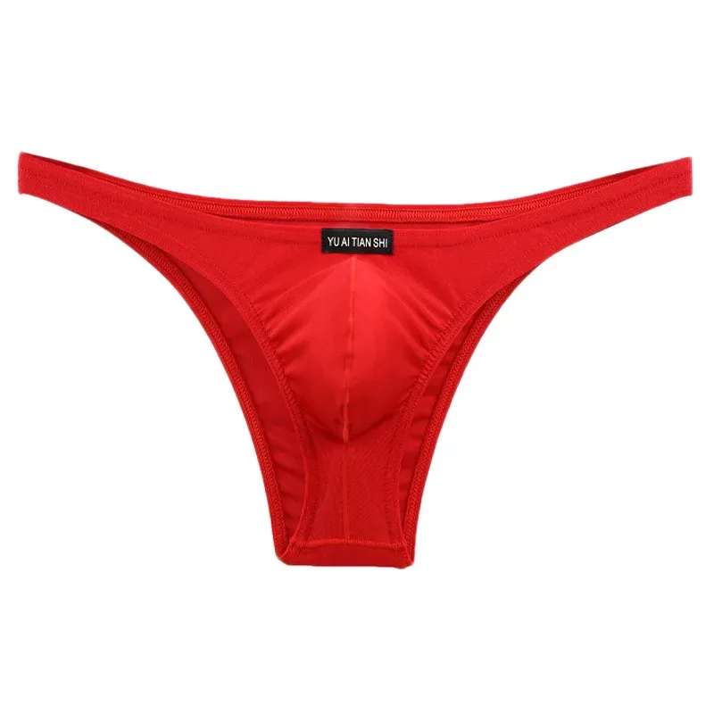 Sexy Unterwäsche Herren Slips Low Waist Nylon Jockstrap Mini Slips Bikini Shorts Jockstrap Cueca Unterhosen Jockmail — image 4