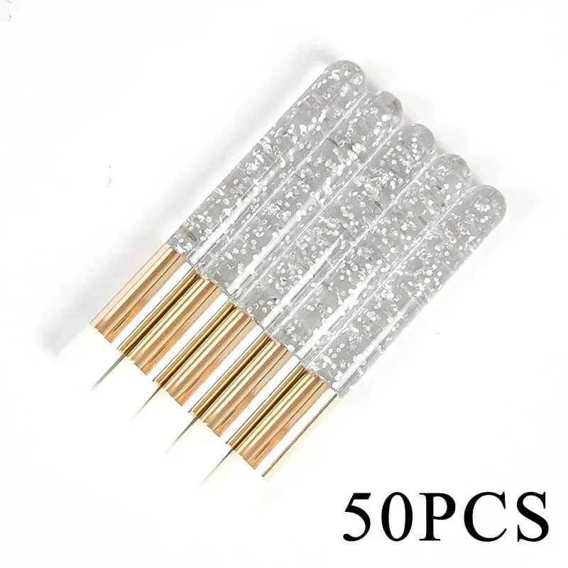 Wholesale 30/50pcs Eyelash Cleaning Brushes for Extensions Glitter Lash Shampoo Brush Nose Pore Cleansing Makeup