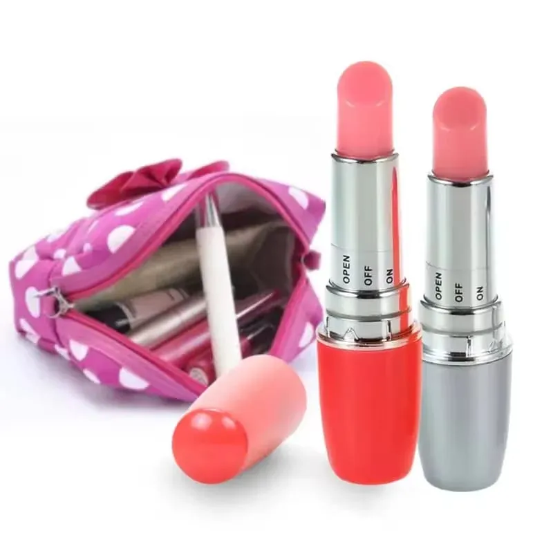 Vaginal Massage Discret Mini Lipstick Clitoris Stimulator masturbator Dildos Vibrators sex toys For Women AV Vibrating Sex Shop — image 3
