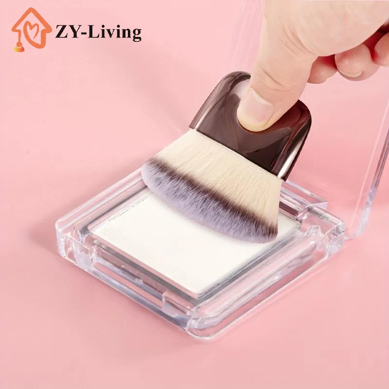1Pcs Makeup Foundation Brush Blush Loose Powder Brush Kabuki Brush Multi-Function Cosmetics Make Up Brushes Beauty Supplies — image 3