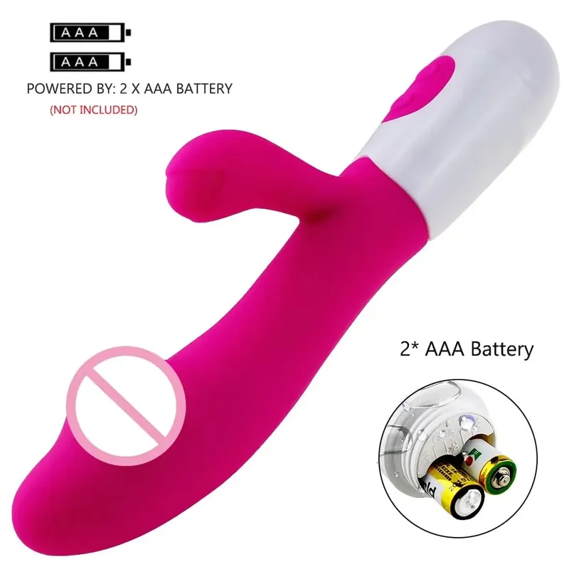 Powerful Rabbit Vibrator Beginner G Spot Nipple Clitoris Stimulation Dual Vibration Vaginal Massager Adult For Women Sex Toys
