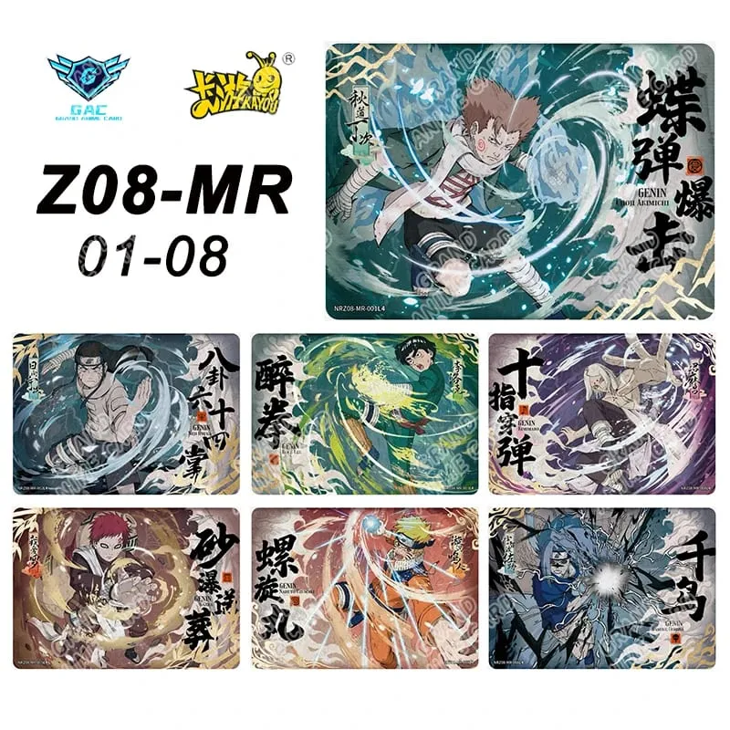 Kayou Naruto New T4W8 T2W9 Anime Rare Card Full Series ASP BP PU HR AR CR MR UR Complete Set Anime Collection Card Kids Toy Gift — image 14
