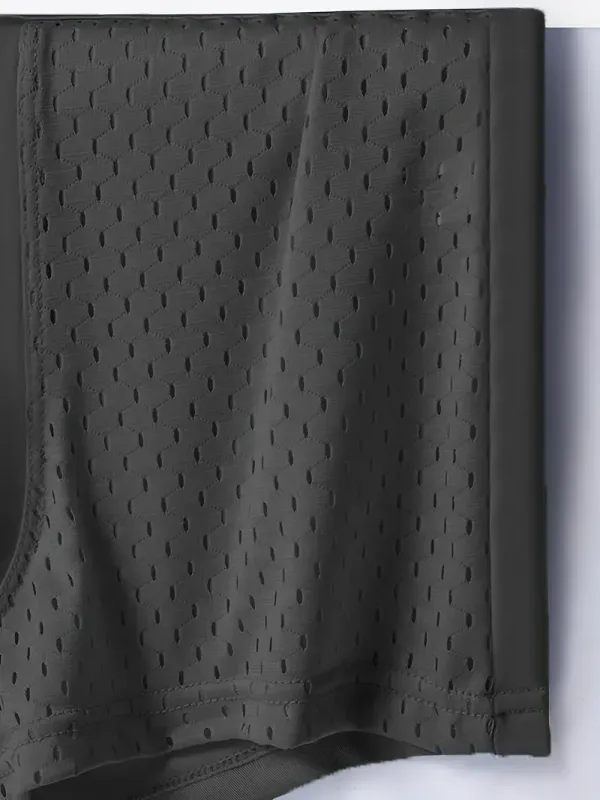 8 Pack Mesh Men's Underwear with Ice Silk Breathable and Comfortable, Fashionable and Sexy Men's Flat Corner Shorts Men Boxer