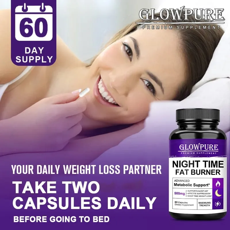 Night Time BodyBuilding Capsule - Supports Appetite Suppressant Metabolism Supplement