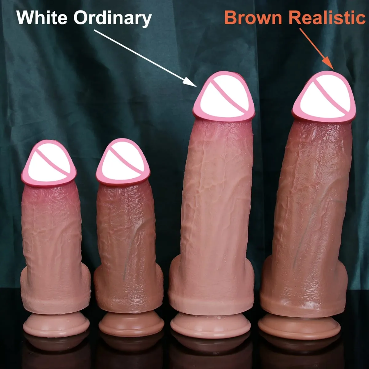 Soft Realistic Huge Thick Dildo Skin Feel Silicone Suction Cup Big Penis Anal Sex Toy for Woman Man Couples Masturbation Cock