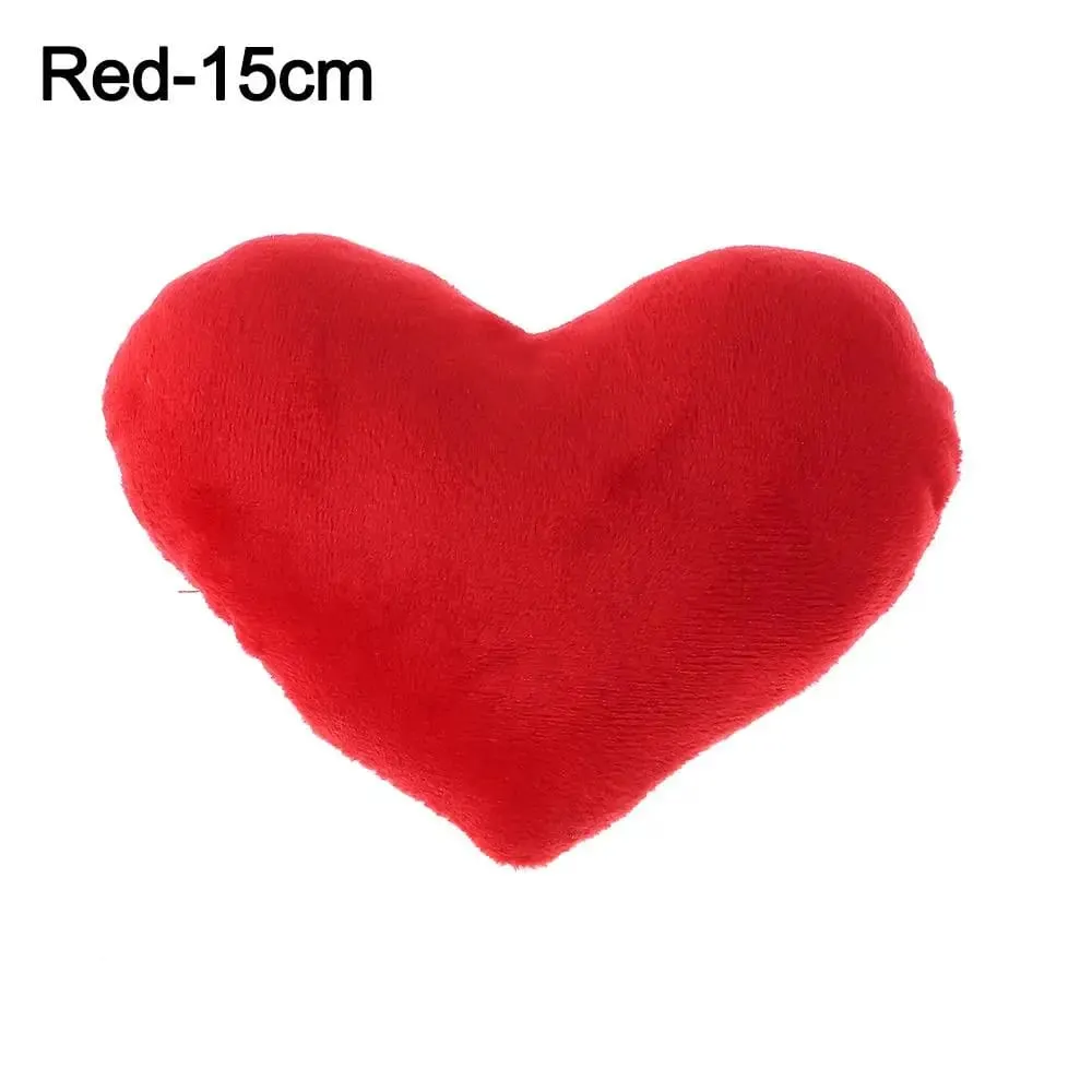 Red Color for Birthday Valentines Day Soft Heart Heart Shape