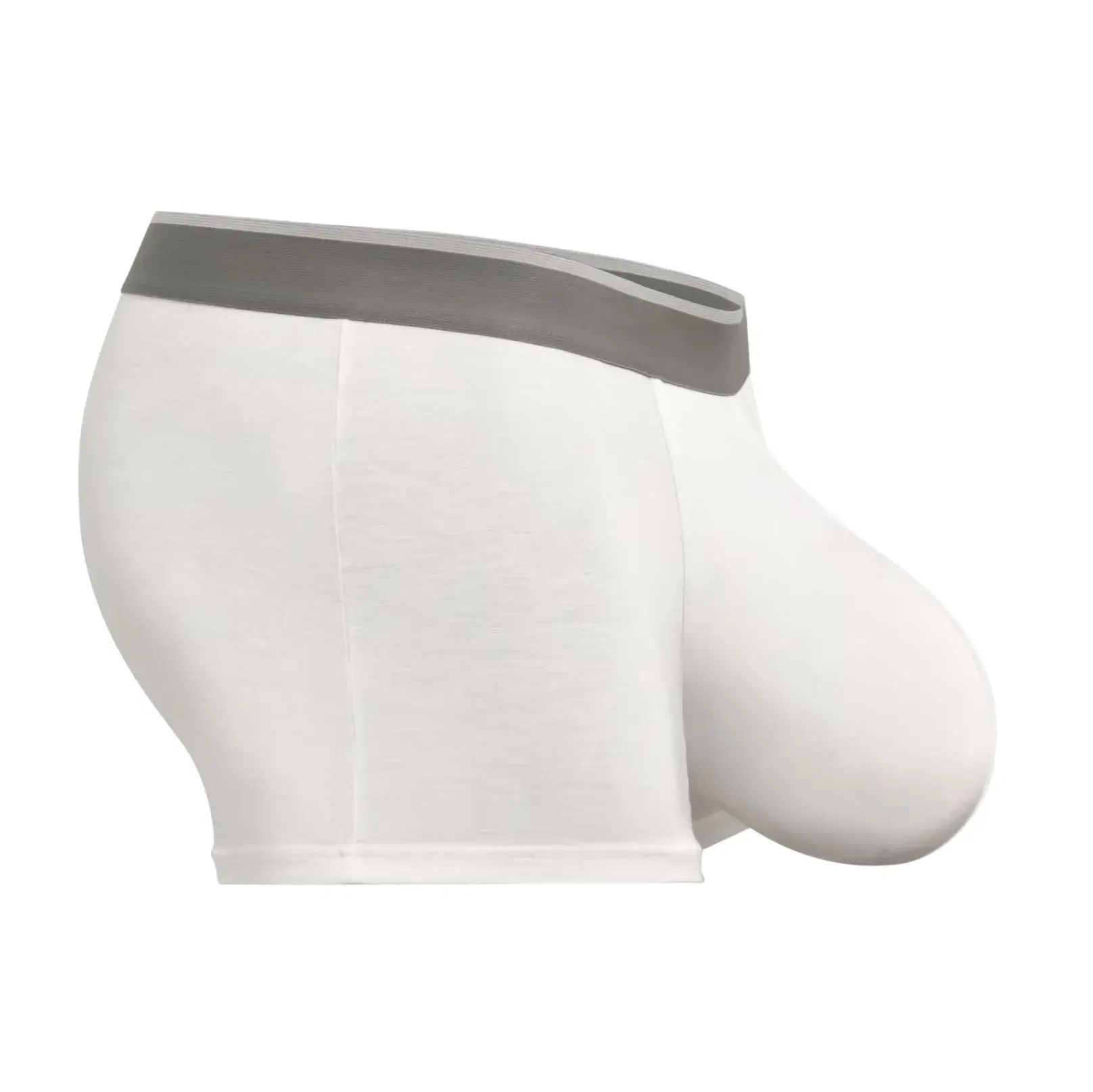 Cueca boxer masculina premium, cueca grande com bolsa extra grande, aumento de protuberância, respirável, leve, boxers masculinos