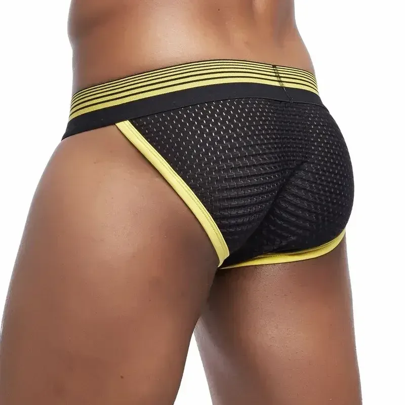 Sexy Herren-Unterwäsche, Slips, Unterhosen, Nylon-Mesh, Herren-Slips, Bikini-Unterwäsche, Herren-Boxershorts, Nylon-Mesh-Bikini — image 13