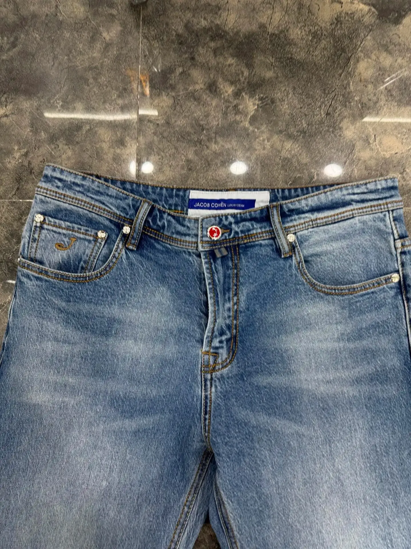 Jeans Thin Cotton Men 2026 Spring Summer new outdoors quality embroidery comfortable straight Big size 29-40 Pants