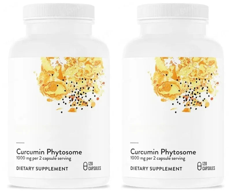 Curcumin Phytosome 1000mg Capsules Advanced Absorption Antioxidant Support 120 Capsules Non-GMO Gluten Free — image 8