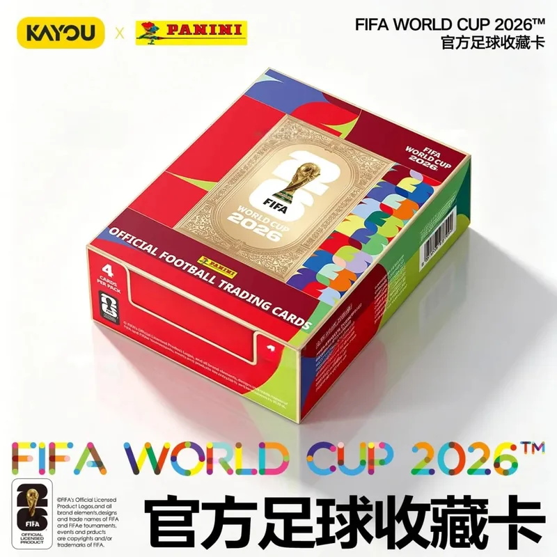 Panini 2026 World Cup Football Collectible Card Messi Cristiano Ronaldo Mercural Merchandise CollectorEdition Card Gift