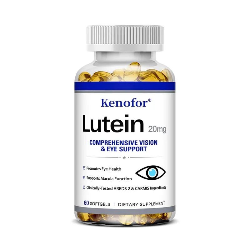 Capsules de lutéine – avec zéaxanthine et vitamine E – Puissant antioxydant pour la santé des yeux, améliore la santé visuelle – 120 capsules — image 9