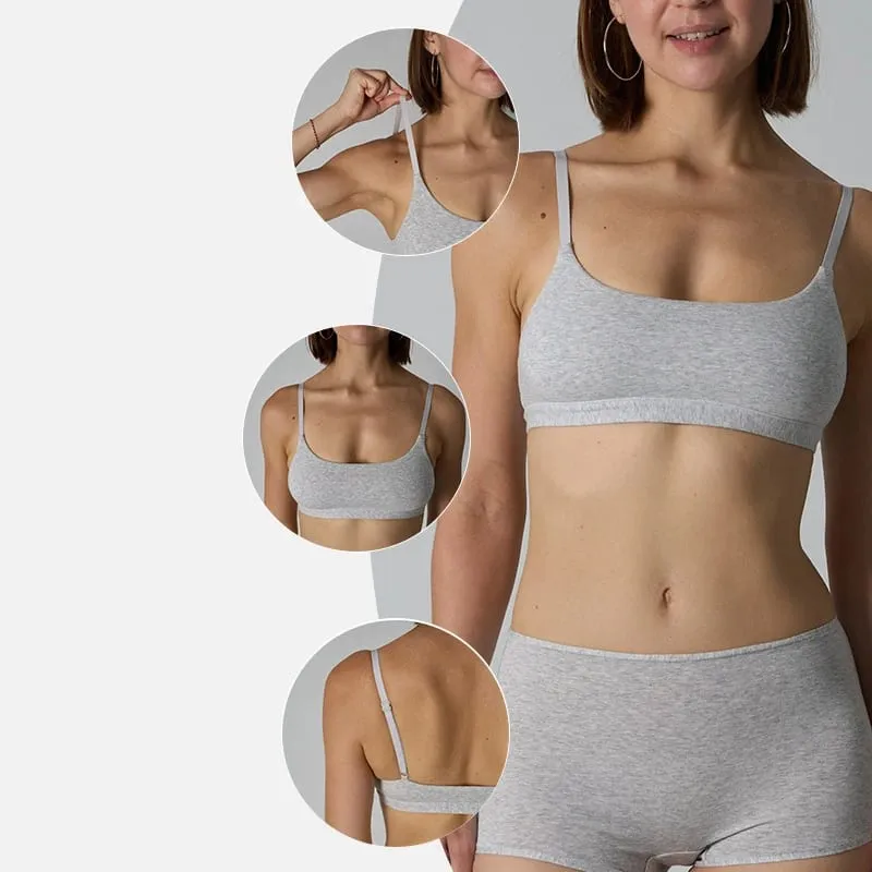 Βαμβακερά Bralette χωρίς ραφές αναπνεύσιμα εσώρουχα σετ εσωρούχων για γυναικεία γυμναστική αθλητικά σουτιέν Γυναικεία εσώρουχα χωρίς σουτιέν Intimate
