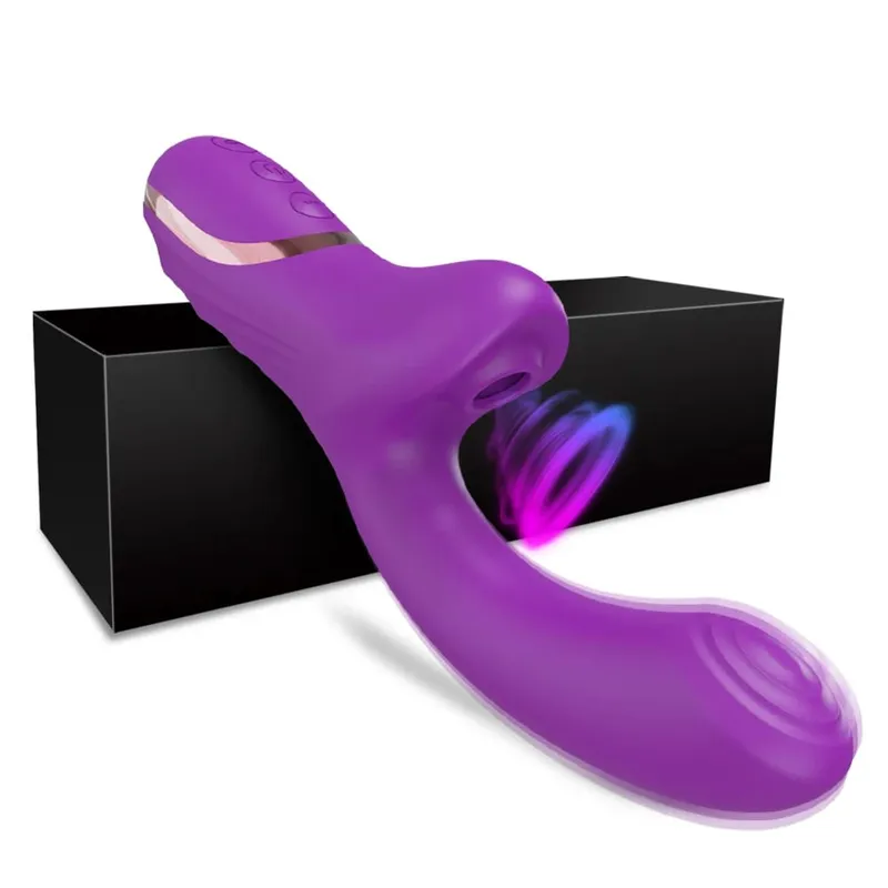 Vibromasseur de succion clitoridien féminin, 20 Modes, ventouse de Clitoris, stimulateur sous vide, gode, jouets sexuels, produits pour adultes de 18 ans