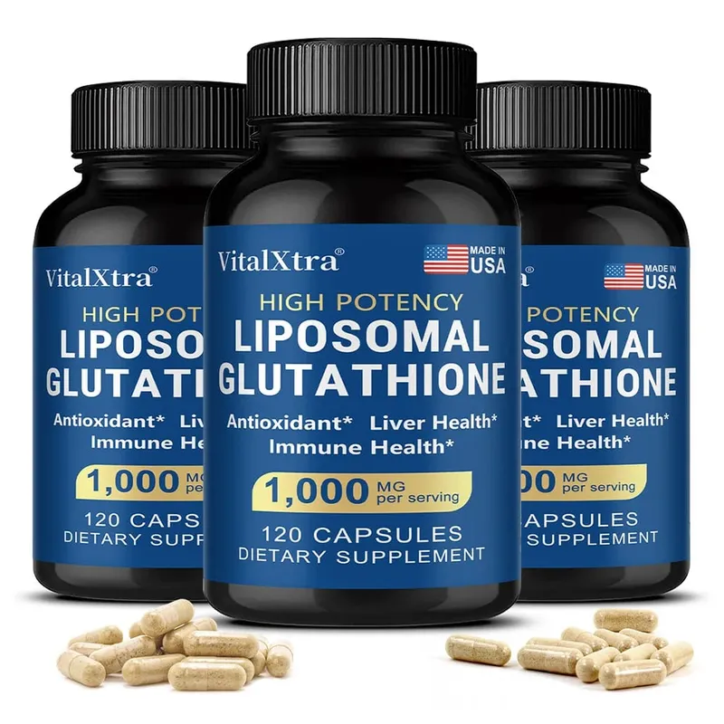 Liposome Glutathione Supports The Immune System and Cardiovascular Health Promotes Brain Health Liver Health