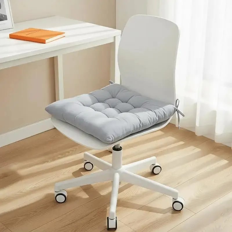 Měkký tlustý polstrovaný čtvercový sedák s roztomilými kreslenými potisky Pevné kravaty pro domácí kancelář Vnitřní použití venku Polyester Odolný — image 4
