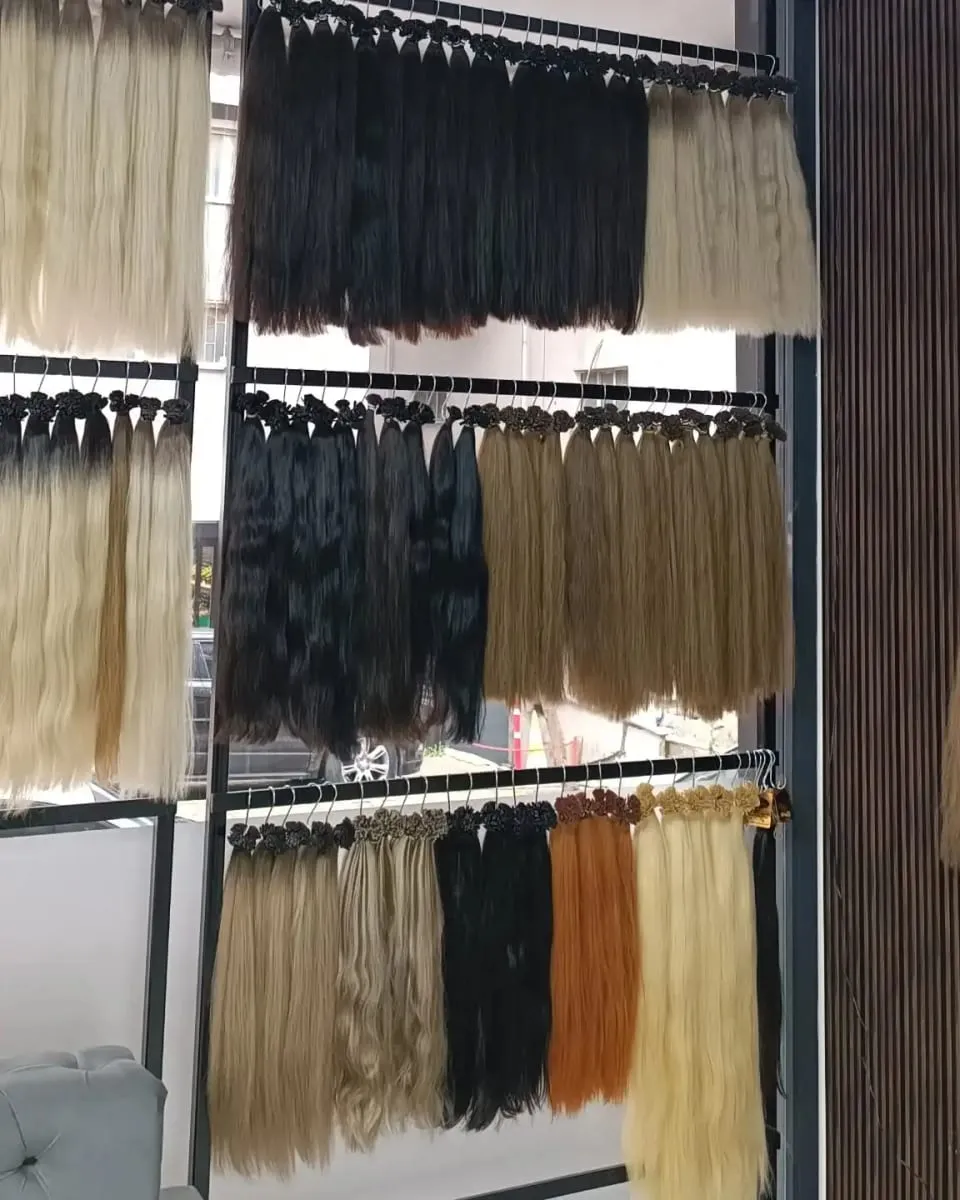 Human Hair Flat Tip Extension Remy Hair18-30inch Real Remy Silky Straight Black Brown Pre Bonded Keratin Fusion Hair
