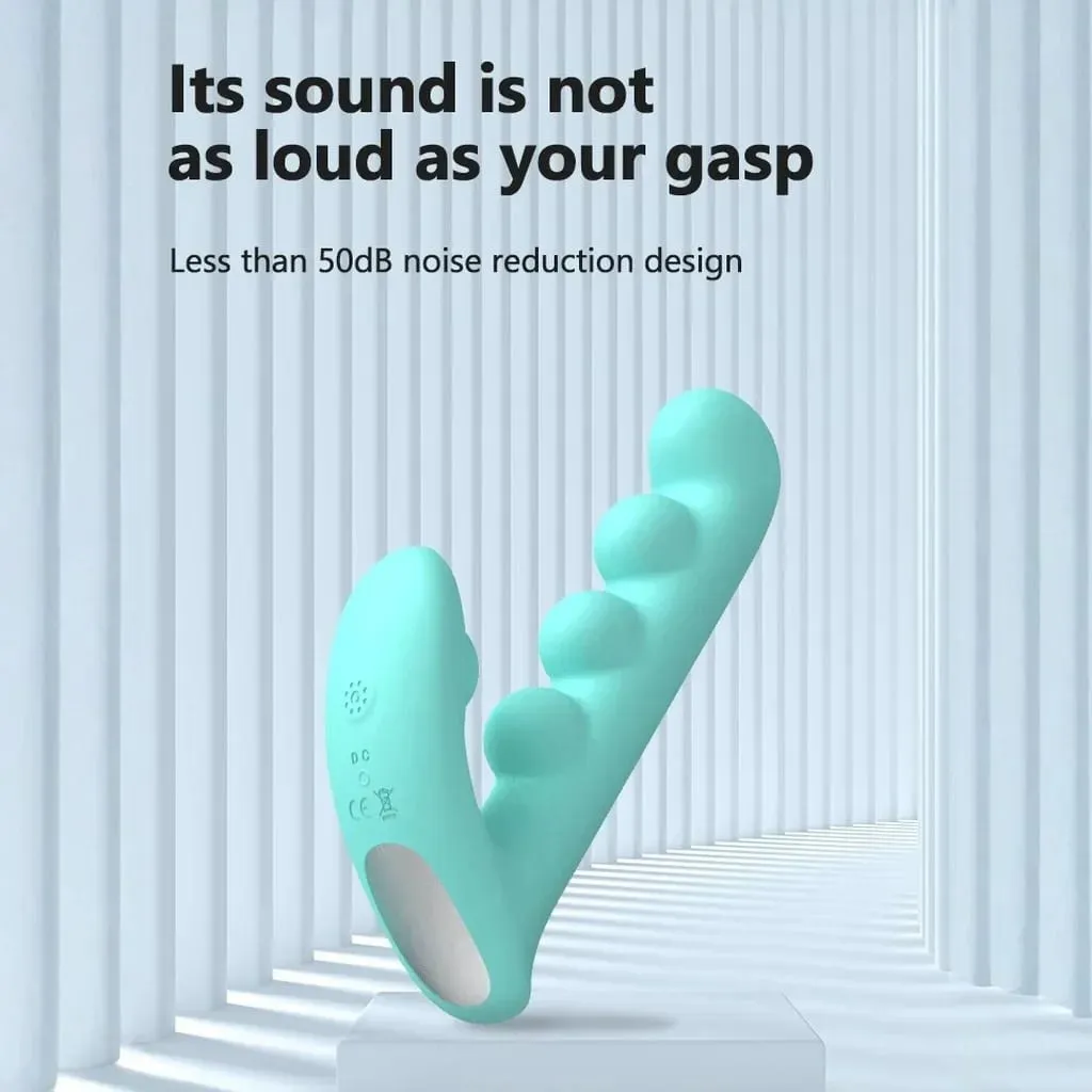 Vibrador remoto sem fio para mulheres - poderoso estimulador de ponto G de silicone silencioso e silencioso, brinquedo sexual adulto recarregável por USB — image 3