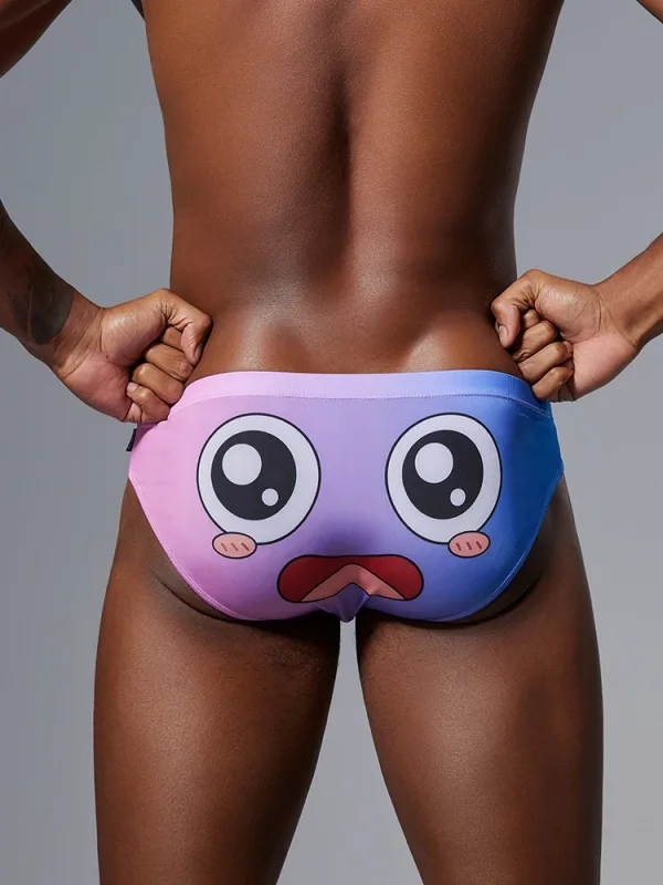 Men's triangular underwear with ice silk thin design, fast drying, high elasticity, low waist, sexy, slim fit, youth fashion