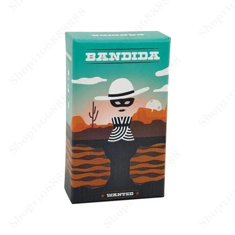 Bandido Bandida Family Table Game 1-4 Players Strategy Card Game For Party Fun With Chinese English Explanations Christmas