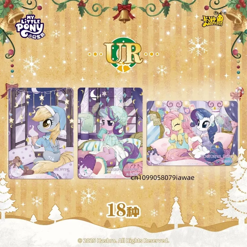Autentický nový držitel karty My Little Pony Friendship Forever – 10. vydání – Anime Merchandise Dárky ke Dni dětí