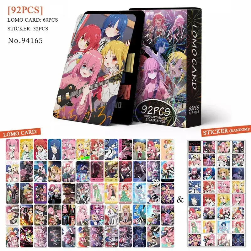 Anime Attack on Titan‌ Lomo Card Pohlednice Hračka Haikyuu Lékárnické deníky Honkai Star Rail Collection Karty s nálepkami Dárek