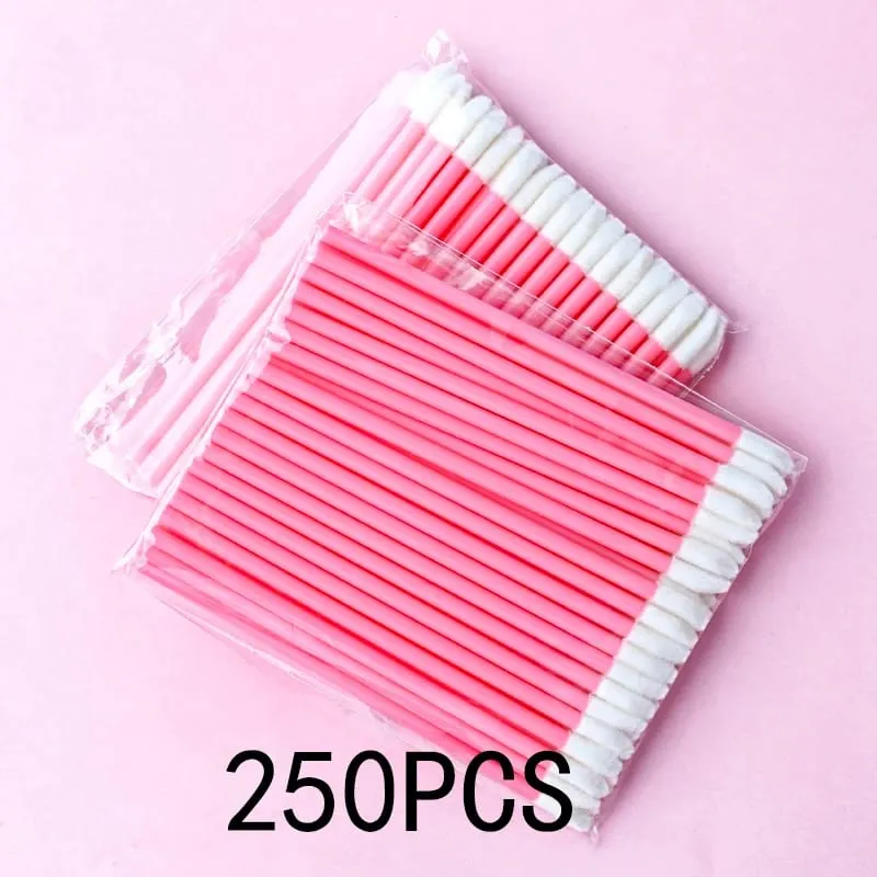50/500/1000Pcs Wholesale Lip Brushes Makeup Brush Eyelashes Extension Lip Gloss Applicator Lipstick Wands Set Cosmetic Make Up