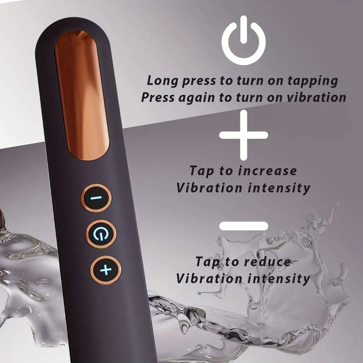 10 Speeds Powerful Handheld Cordless Magic Wand Vibrator for Women Big Vibrator Massager for G Spot Clitoris Stimulator Sex Toy