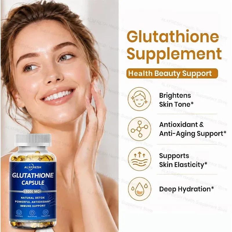 Liposomal Glutathione 1000 mg - Antioxidant and Immune Support Supplement - Detoxification and Liver Support — image 3