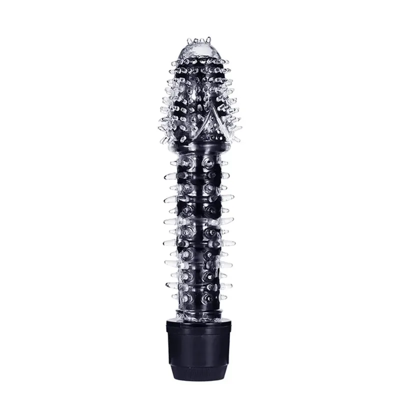 Small Bald Vibrators G-Spot Vibrator for Women Realistic Jelly Dildo with Thorn Dragon Beard Clitoris Stimulator Adult Sex Toys