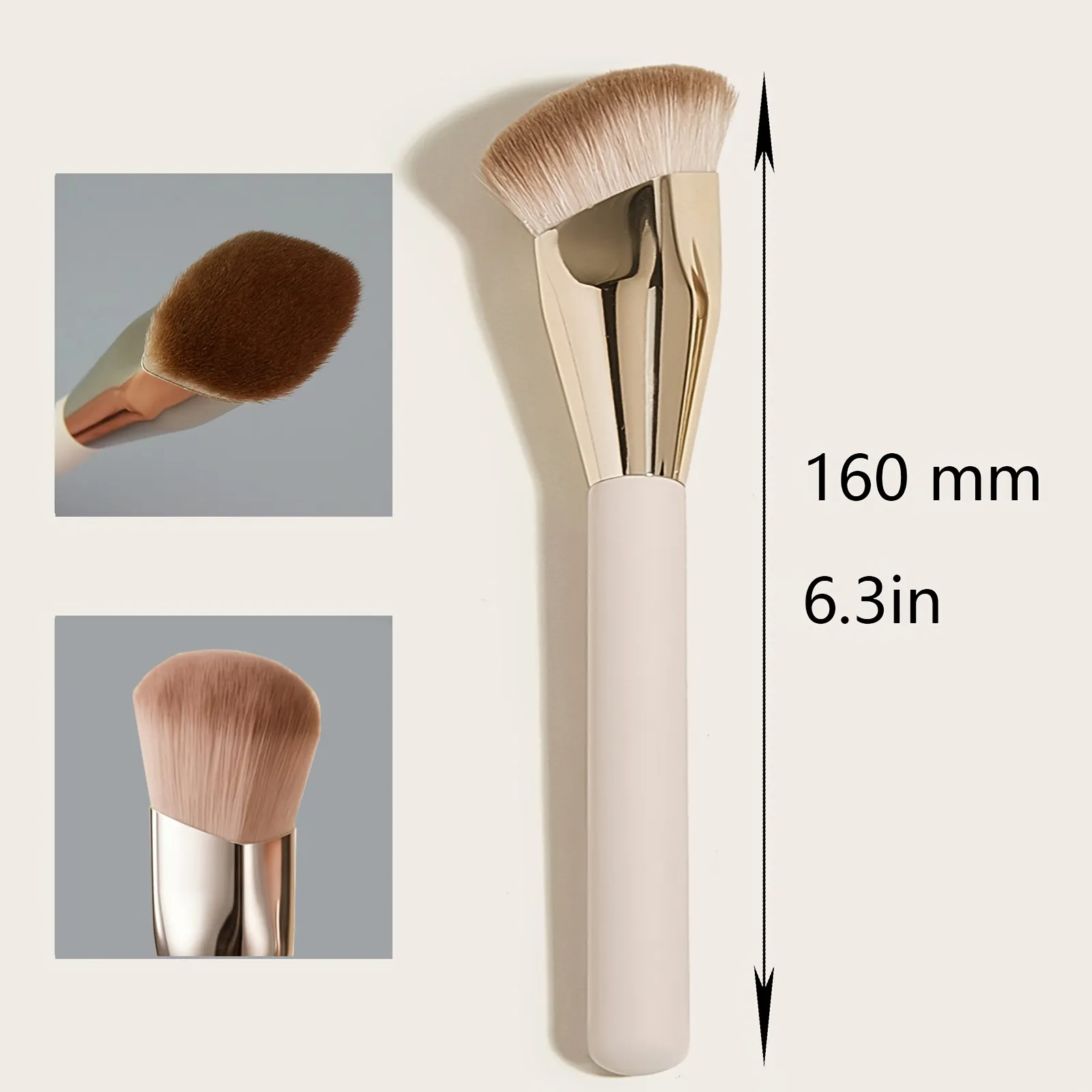1/2Pcs Professional Makeup Brush Set Multi-Functional Face Brushes for Foundation Liquid Blush Highlighting