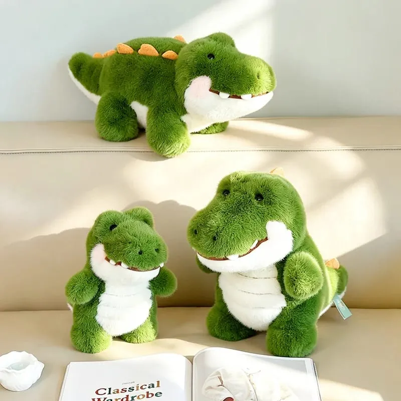 Lovely Crocodile Plush Chubby Animal Cute Huggable Pillow Sofa Backrest Home Bed Decro