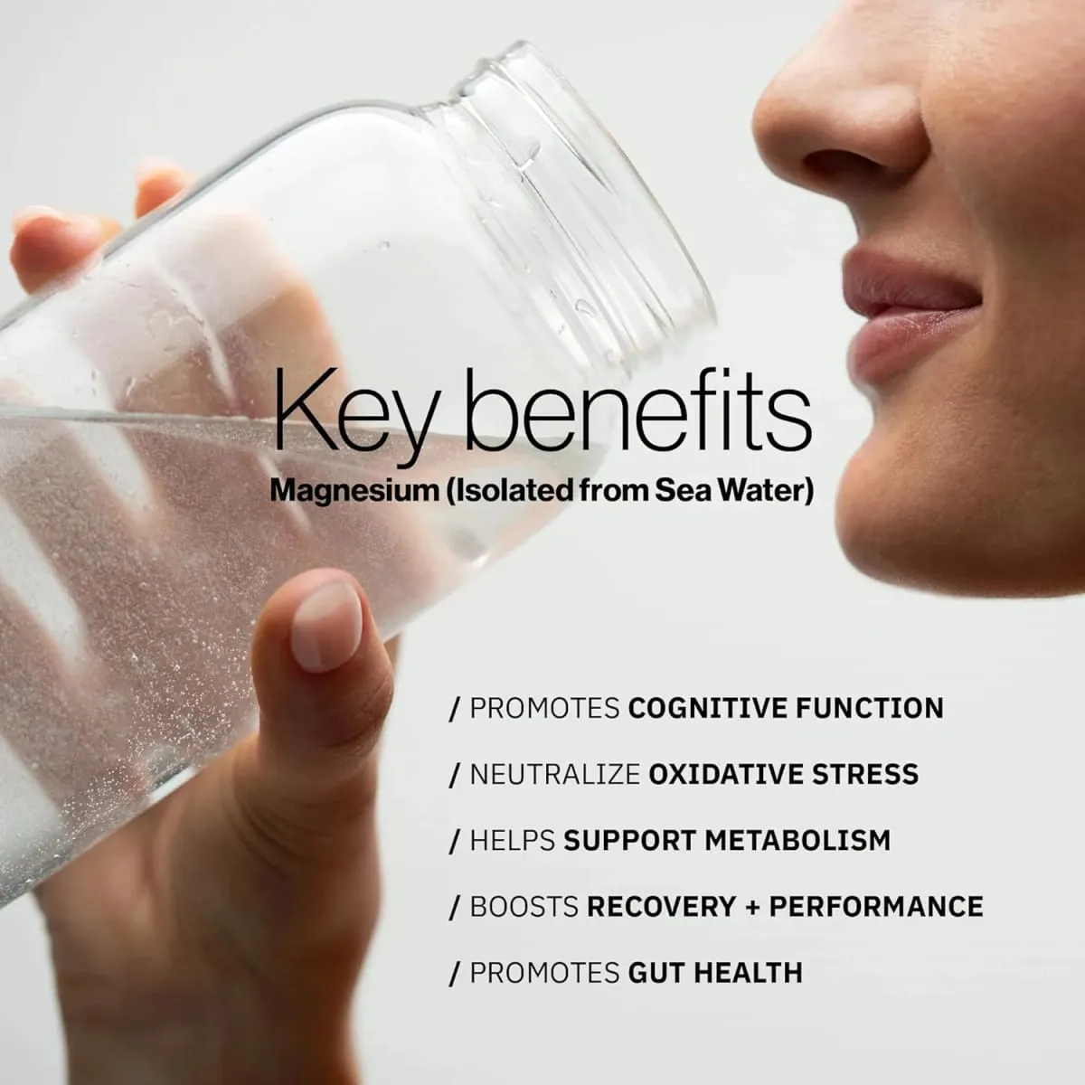 Molecular H2 Hydrogen Water Tablets with Magnesium 12PPM Hydrogen Tablets Support Cellular Health Recovery Cognitive Function