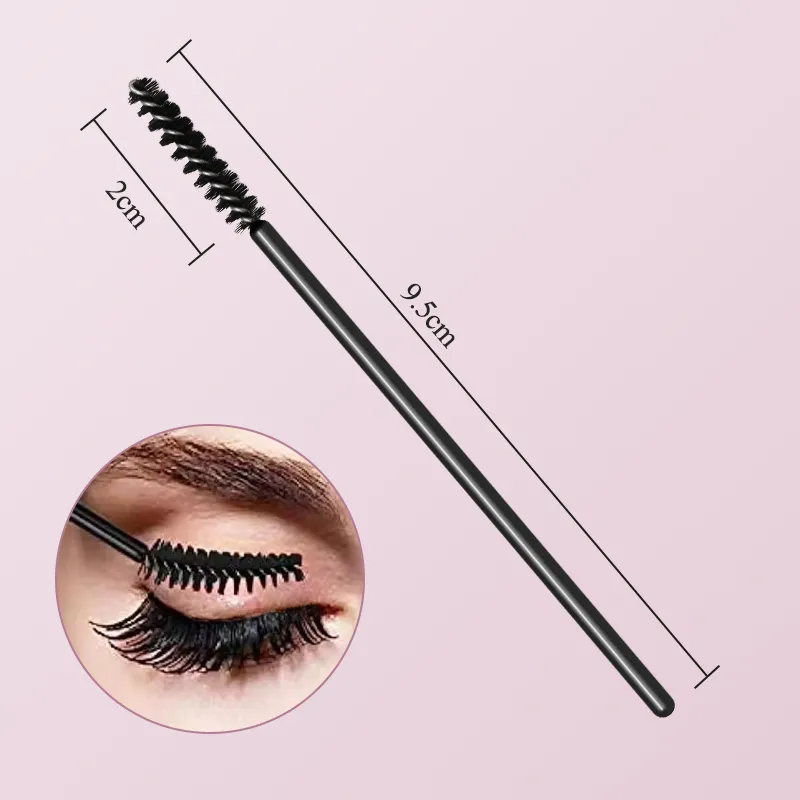 50/100pcs Disposable Mascara Wands Eyelash Spoolies Brushes Micro Lash Extension Tool Makeup Beauty Cosmetic Supply
