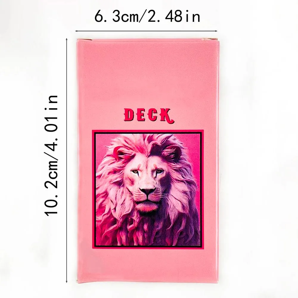 Pink Oracle Cards For Relationship Guidance & Divination - Elder Futhark Rune Meanings Perfect For Collector & Gift Giving