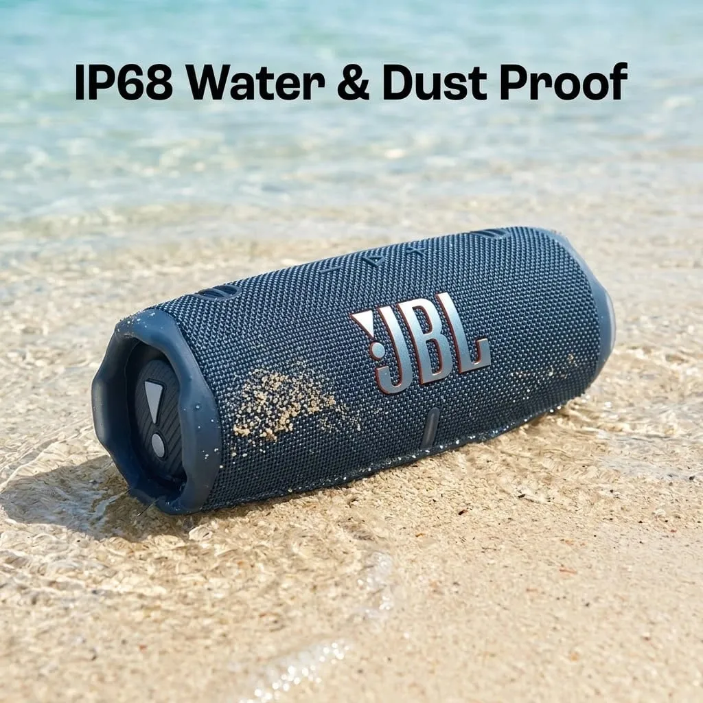 JBL Charge 6 Portable Bluetooth Speaker Wireless Deep Bass Subwoofer IP68 Waterproof Pro Sound Outdoor Party Camping Boombox