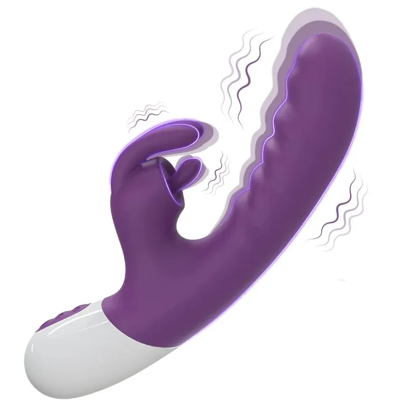 Rabbit Vibrator for Women Vagina G-Spot Vibrator Clitoris Stimulator Female Masturbation Adult Goods Sex Toy for Women