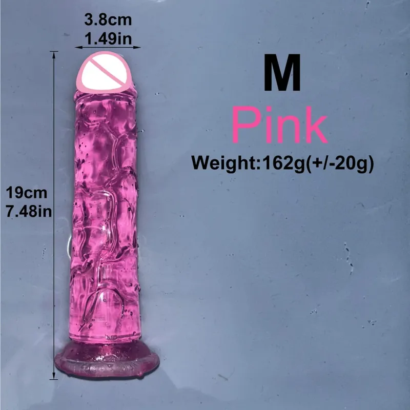 Goedkope 5 Kleuren Kleine Transparante Dildo Zuignap Jelly Lul Vrouwen Erotische Anale Seksspeeltjes Zachte Clitori Vaginale Masturbators Penis — image 19
