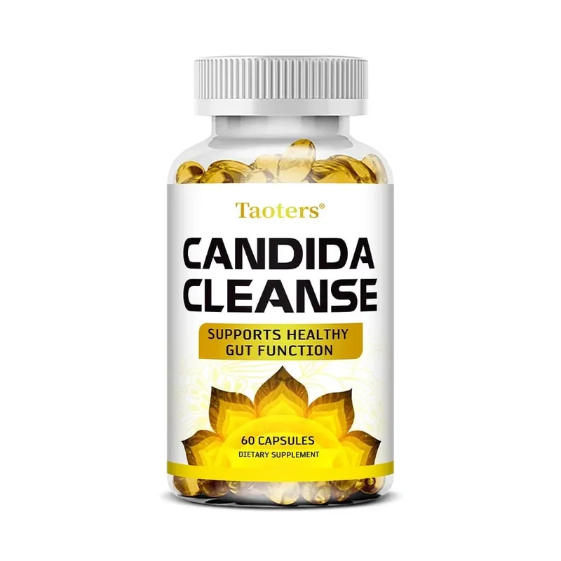 Candida Cleanse – Leber reinigend, entgiftend, unterstützt die Darmgesundheit, reinigt den Dickdarm und steigert die Energie, 120 Kapseln