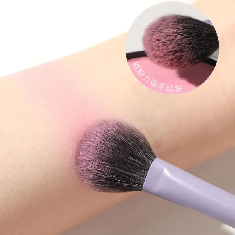 1PC Super Soft Purple Blusher Brush Foundation Contour Eye Shadow Brush Highlight Brow Shadow Brush Makeup Brushes — image 4