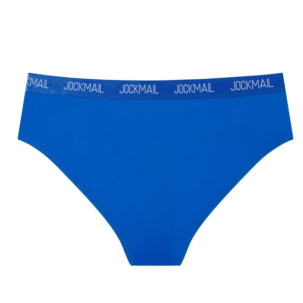 Jockmail Herren-Unterwäsche, niedrige Taille, sexy Brief, Sport, atmungsaktiv, Sommer-Eis-Seiden-Slip, große Tasche, Nylon, einfarbig, Mann-Höschen