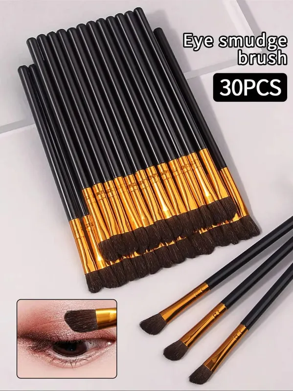30PCS Propesyonal na Makeup Brushes Kit Concealer Brush Eyeshadow Soft Bristles Shader Brush Facial Cosmetic Beauty Makeup Tools
