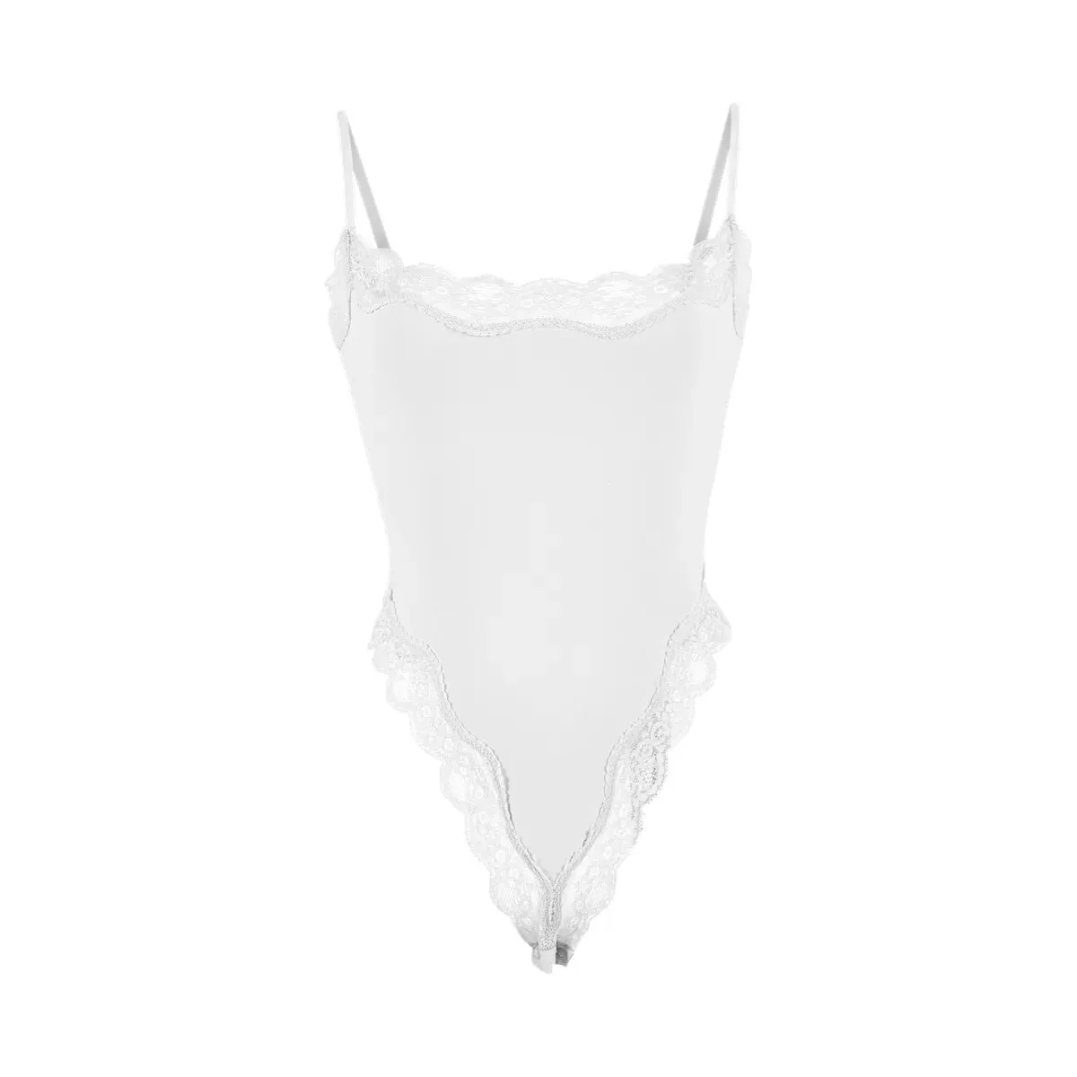 Lace Camisole Bodysuit Women Solid Sleeveless Backless Body Shaper Jumpsuit One Piece Sexy Slim Bodycon Rompers Summer Tank Tops