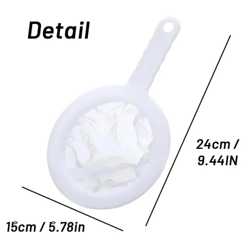 Kitchen Filter Strainer 1Pcs Fine Mesh for Juice Soy Milk Egg Liquid Kitchen Filtration Tool