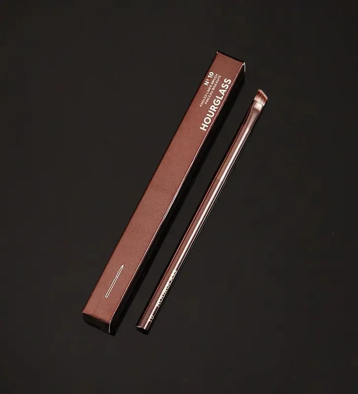 1pc Hourglass Powder Contour Makeup brushes Foundation Blusher Make up brush metal handle Concealer Bronzer high end with box