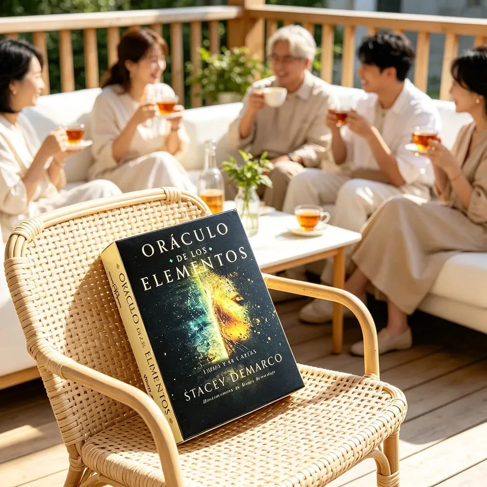Oráculo De Los Elementos Oracle Cards 44-Card Deck Spanish Version Elemental Spiritual Guidance Divination Board Games