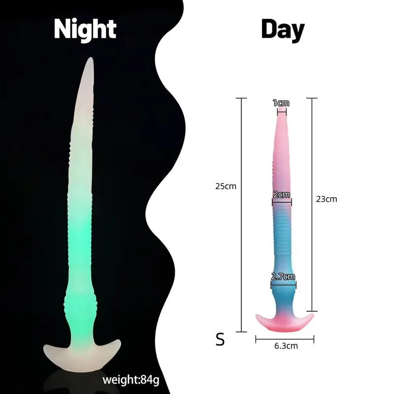 Soft Liquid Silicone Long Tentacles Anal Plugs Suitable for All Players As an Adult Sex Toy Vaginal and Anal Stimulating Device