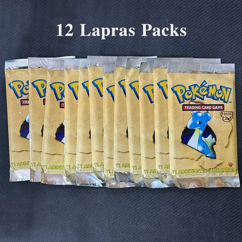 11Cards/Pack PTCG Booster Packs Proxy Card Jungle/Fossil/Base Set Charizard Blastoise Venusaur PKM Board Game collectible Cards — image 18